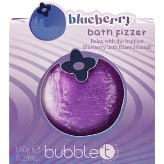 Bubble T Tastea Bath Fizzer Blueberry 150g