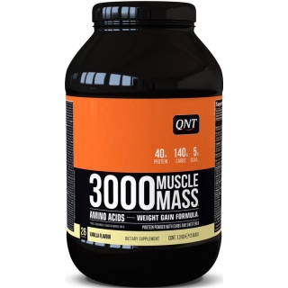 Qnt Muscle Mass 3000 Vanilla Dose 1.3kg