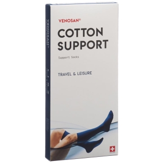 Носки Venosan COTTON SUPPORT A-D L белые 1 пара