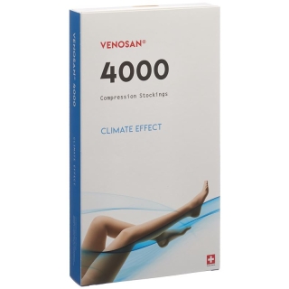 Venosan 4002 A-GH KKL2 XL длинные открытые черные 1 пара