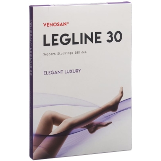 Venosan Legline 30 A-d XS Black 1 Paar