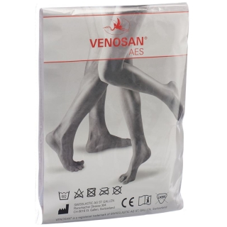 Venosan Aes Ag M Short Open Белый 1 пара