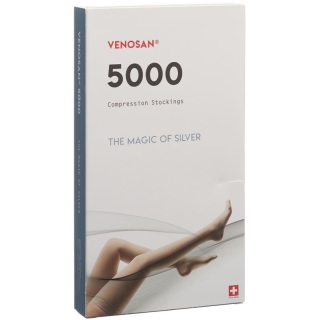 VENOSAN 5002 A-D KKL2 M длинный открытый черный 1 пара