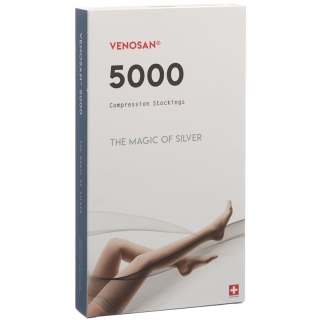 VENOSAN 5002 A-D KKL2 S длинный черный 1 пара