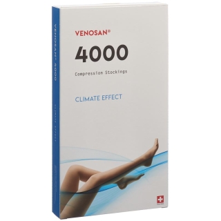 Venosan 4001 A-GH KKL1 XL длинные закрытые черные мужские 1 пара