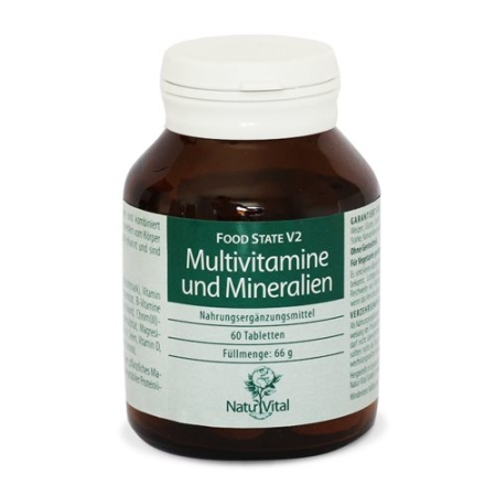 Food State Мультивитамины U Minerals Таблетки 60 шт.