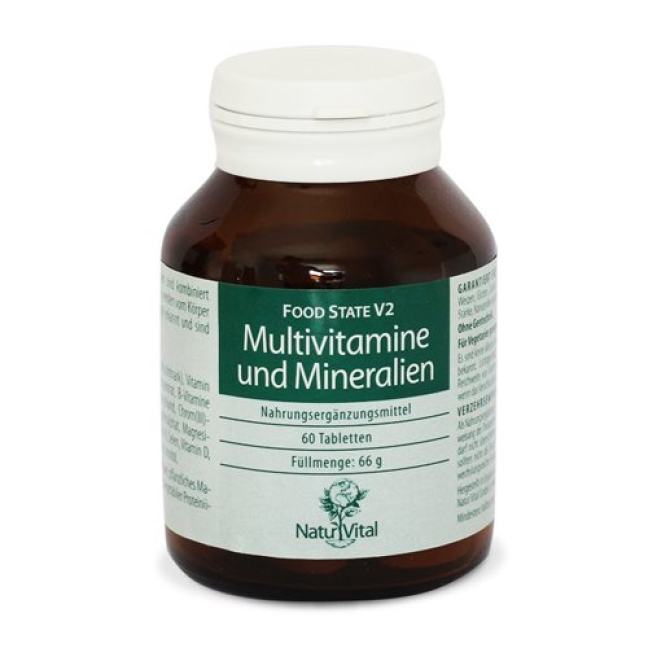 Food State Мультивитамины U Minerals Таблетки 60 шт.