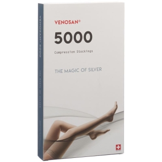 VENOSAN 5002 A-DH KKL2 L длинный черный 1 пара