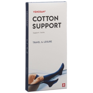 Носки Venosan COTTON SUPPORT A-D S темно-синие 1 пара