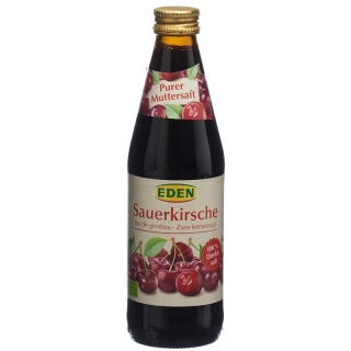 Eden Sauerkir Muttersaft ohne Zucker Unverdue Bio 330ml