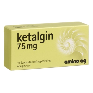 Ketalgin Zäpfchen 75mg 10 Stück