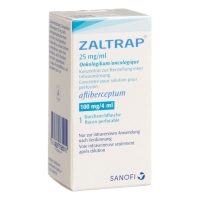 Zaltrap Inf Konz 100 mg / 4 ml 4 ml Durchstf Zaltrap Inf Konz 100 mg / 4 ml 4 ml Durchstf