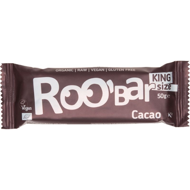 Roobar какао-батончик сырой 50г