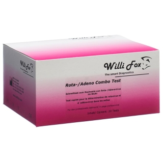 Willi Fox Rota-Adenovirus combo test 20 pieces