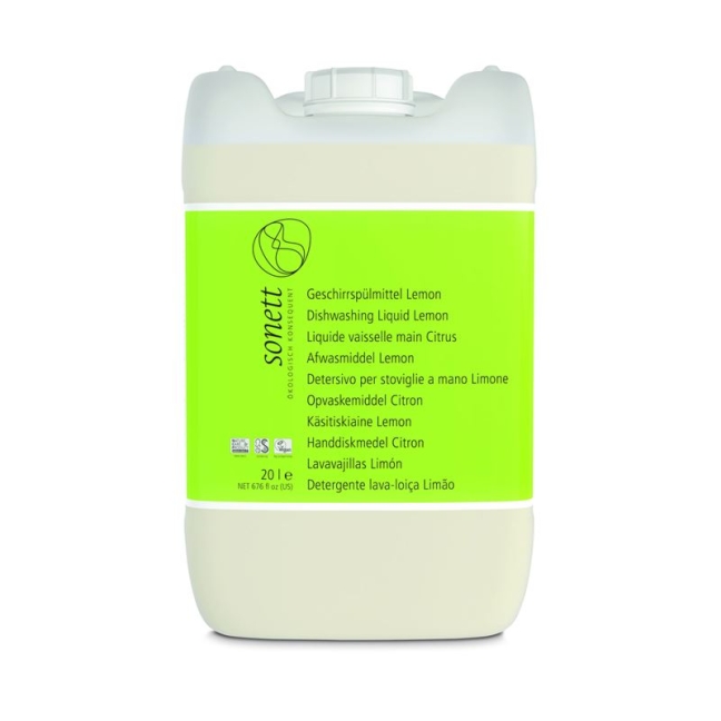 Sonett Geschirrspülmittel Lemon Kanister 20L