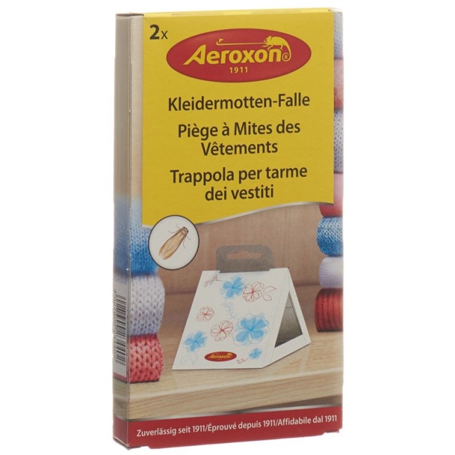 Aeroxon Kleidermotten-Fallen 2 Stück