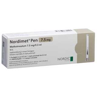 Nordimet Injektionslösung 7.5mg/0.3ml Fertigpen