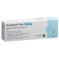 Nordimet Injektionslösung 12.5mg/0.5ml Fertigpen Nordimet Injektionslösung 12.5mg/0.5ml Fertigpen