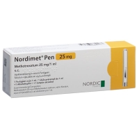 Nordimet Injektionslösung 25mg/1ml Fertigpen Nordimet Injektionslösung 25mg/1ml Fertigpen