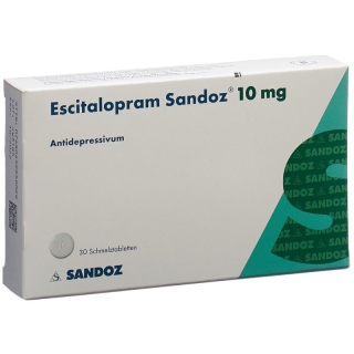 Escitalopram Sandoz Schmelztabletten 10mg 30 Stück