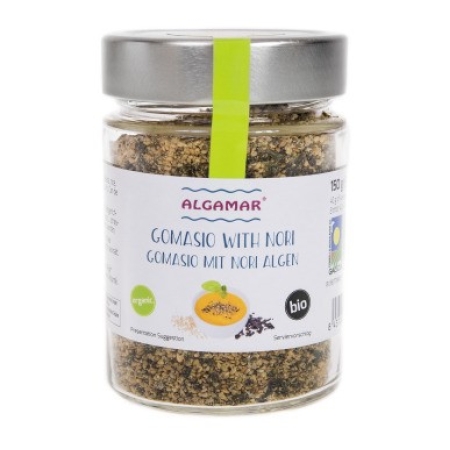 Algamar Gomasio mit Nori Algen Bio Glas 150g