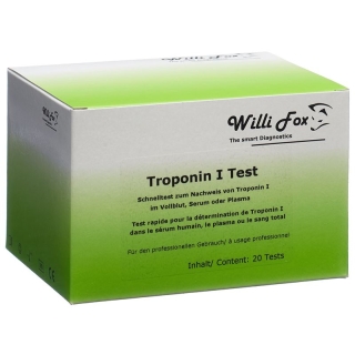 Willi Fox Troponin I Test 20 pcs