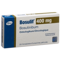 Bosulif Filmtabletten 400mg 28 Stück Bosulif Filmtabletten 400mg 28 Stück
