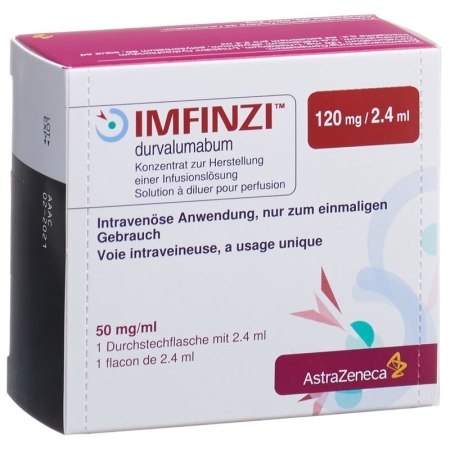 Imfinzi Infusionskonzentrat 120mg Durchstechflasche 2.4ml