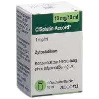 Cisplatin Accord 10mg/10ml Durchstechflasche 10ml Cisplatin Accord 10mg/10ml Durchstechflasche 10ml