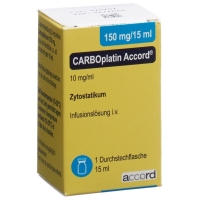 Carboplatin Accord 150mg/15ml Durchstechflasche 15ml Carboplatin Accord 150mg/15ml Durchstechflasche 15ml