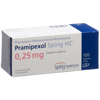 Pramipexol Spirig HC Tabletten 0.25mg (neu) 100 Stück