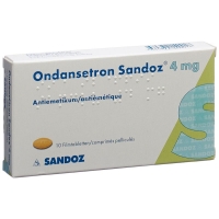 Ondansetron Sandoz Filmtabletten 4mg 10 Stück Ondansetron Sandoz Filmtabletten 4mg 10 Stück