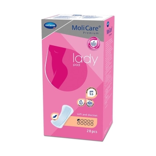 MoliCare Lady Pad 0,5 капли 28 шт.