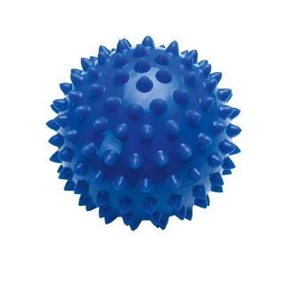 Sundo hedgehog ball with valve 8cm blue