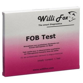 Willi Fox FOB Test (occult hemoglobin in stool)