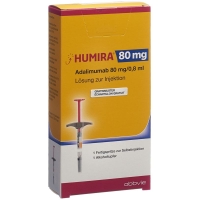 Humira Injektionslösung 80mg/0.8ml Fertigspritze 0.8ml Humira Injektionslösung 80mg/0.8ml Fertigspritze 0.8ml