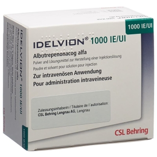 Idelvion Trockensubstanz 1000 Ie C Solv + Set Durchstechflasche