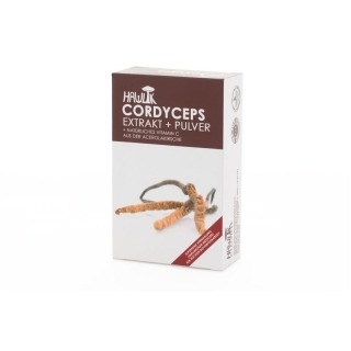 Hawlik Cordyceps Extrakt + Pulver Kapseln 60 Stück