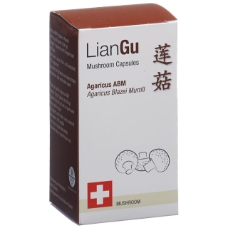 LianGu Agaricus Abm Mushrooms Capsules Can 60 Pieces