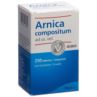 Arnica Comp Heel Tabletten Ad Us Vet. Dose 250 Stück