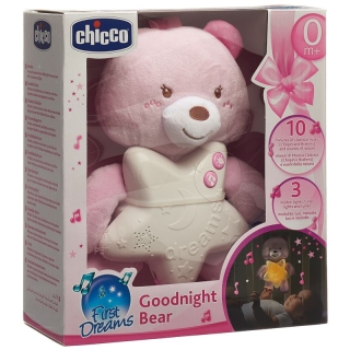 Chicco Gute Nacht Baerchen Pink