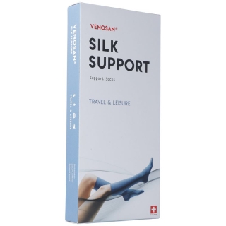 Носки Venosan Silk AD Support S черные 1 пара