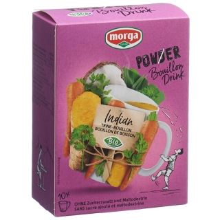 Morga Powerpowder Bouillondri Indi Bio 10 Beutel 4g