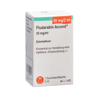 Fludarabin Accord Infusionskonzentrat 50mg/2ml Durchstechflasche