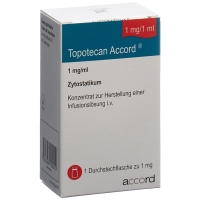 Topotecan Accord Infusionskonzentrat 1mg/ml Durchstechflasche Topotecan Accord Infusionskonzentrat 1mg/ml Durchstechflasche