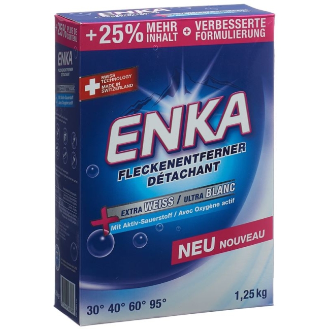Enka Fleckenentferner Waschmittel Pulver 1.25kg