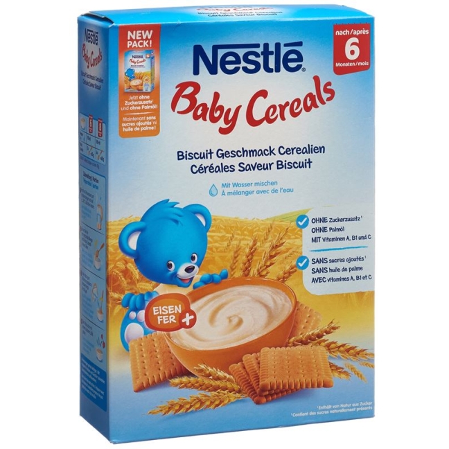 Печенье Nestl&eacute; Baby Cereals 6 месяцев 450 г