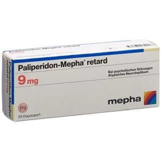 Paliperidon Mepha Retard Depotabs 9mg 28 Stück