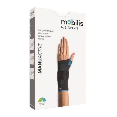 Sigvaris MOBILIS ManuActive повязка на запястье S левая