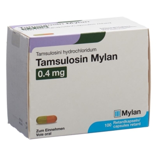 Tamsulosin Mylan Retard Kapseln 0.4mg 100 Stück